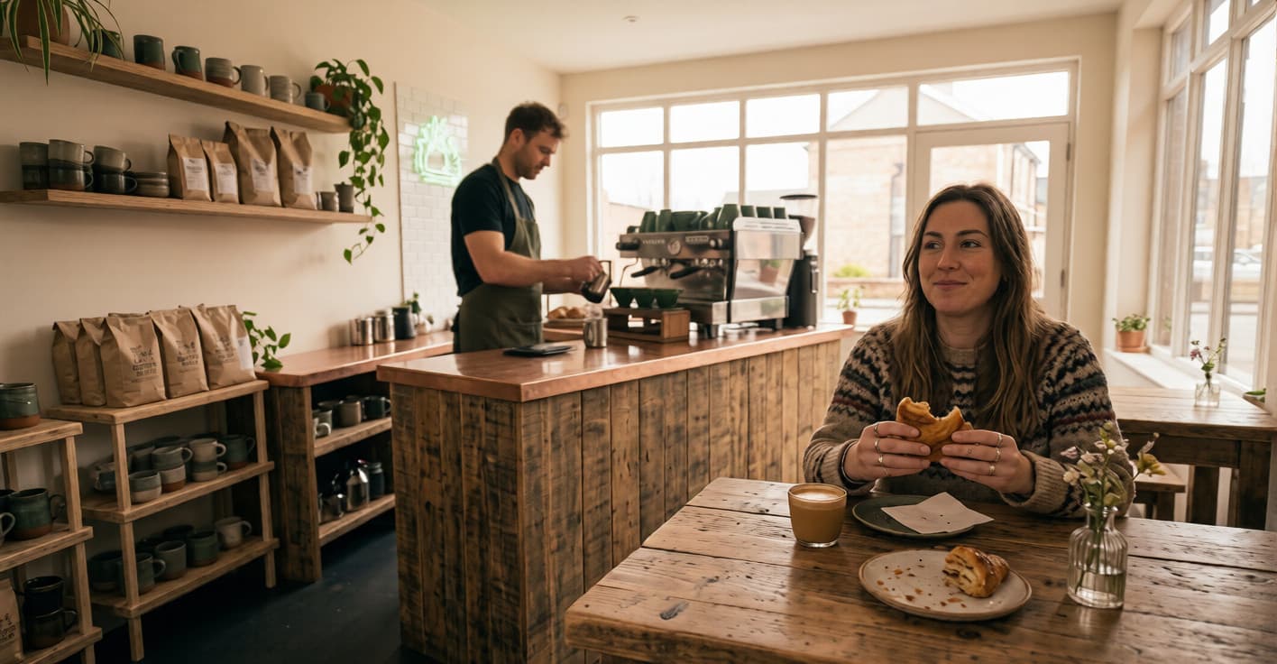 Merienda en el salón